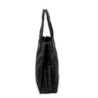 Shoulder Bag Square Web Shopper Black Monogrammed Nylon Canvas