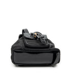 Backpack Mini Bamboo Backpack Black Nylon Canvas