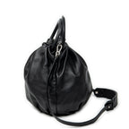 Shoulder Bag Bounce Bag Black Calfskin Leather