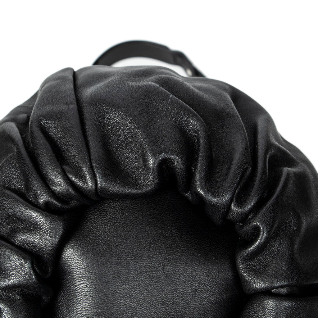Shoulder Bag Bounce Bag Black Calfskin Leather