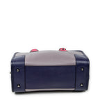 Handbag Tricolor Amazona 28 Lilac Grained Calfskin Leather