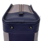 Handbag Tricolor Amazona 28 Lilac Grained Calfskin Leather