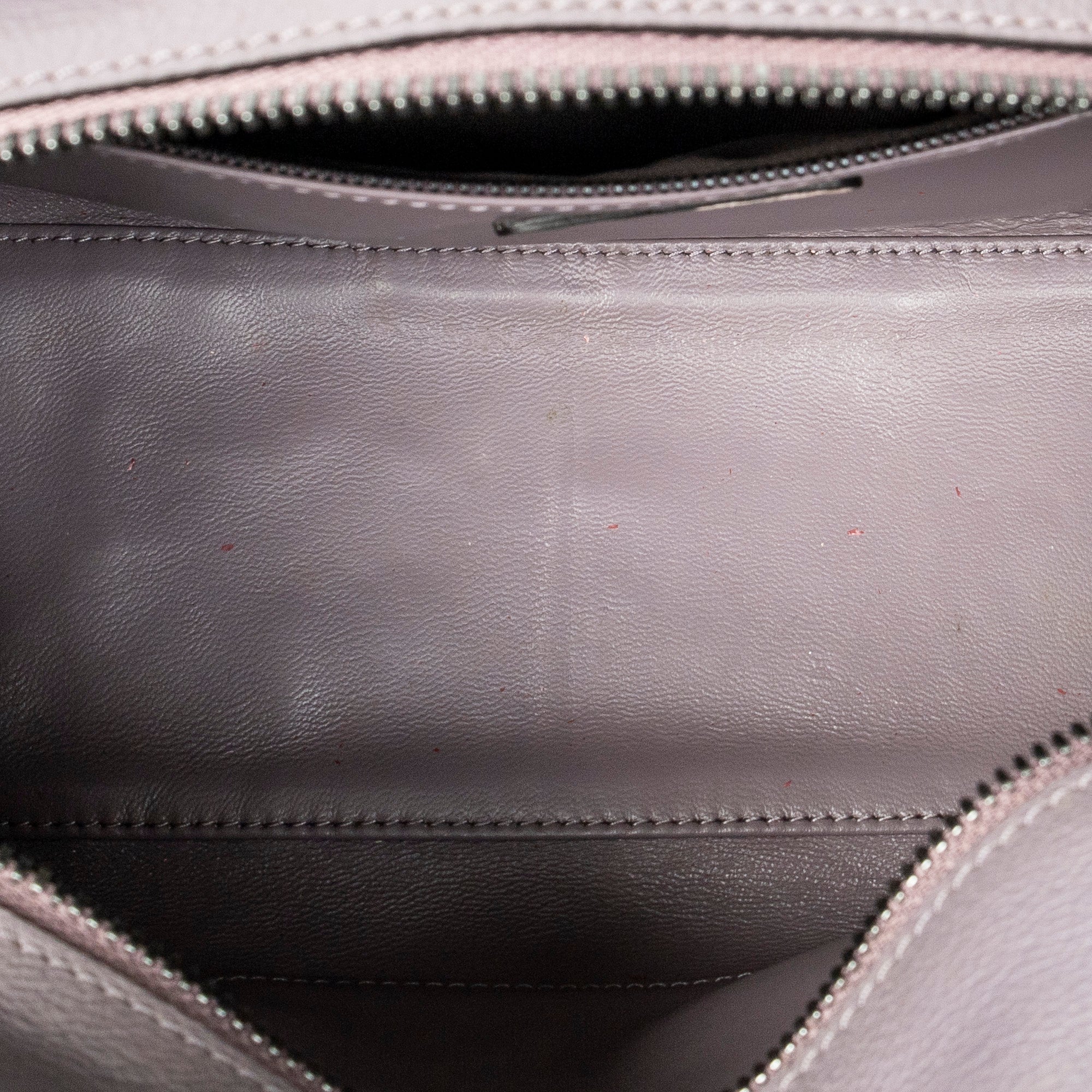Handbag Tricolor Amazona 28 Lilac Grained Calfskin Leather