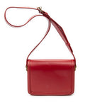 Shoulder Bag Small Solferino Red Smooth Calfskin Leather