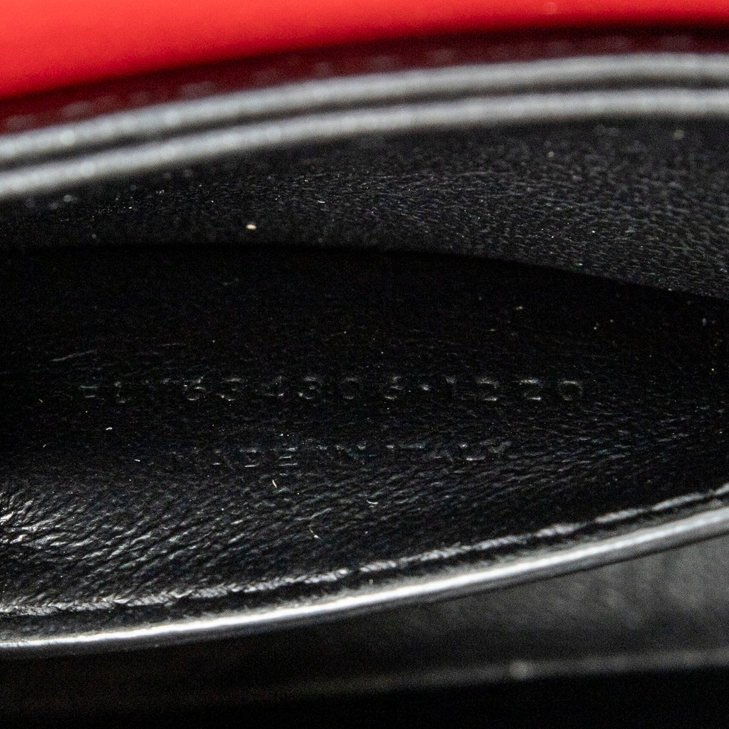 Shoulder Bag Small Solferino Red Smooth Calfskin Leather