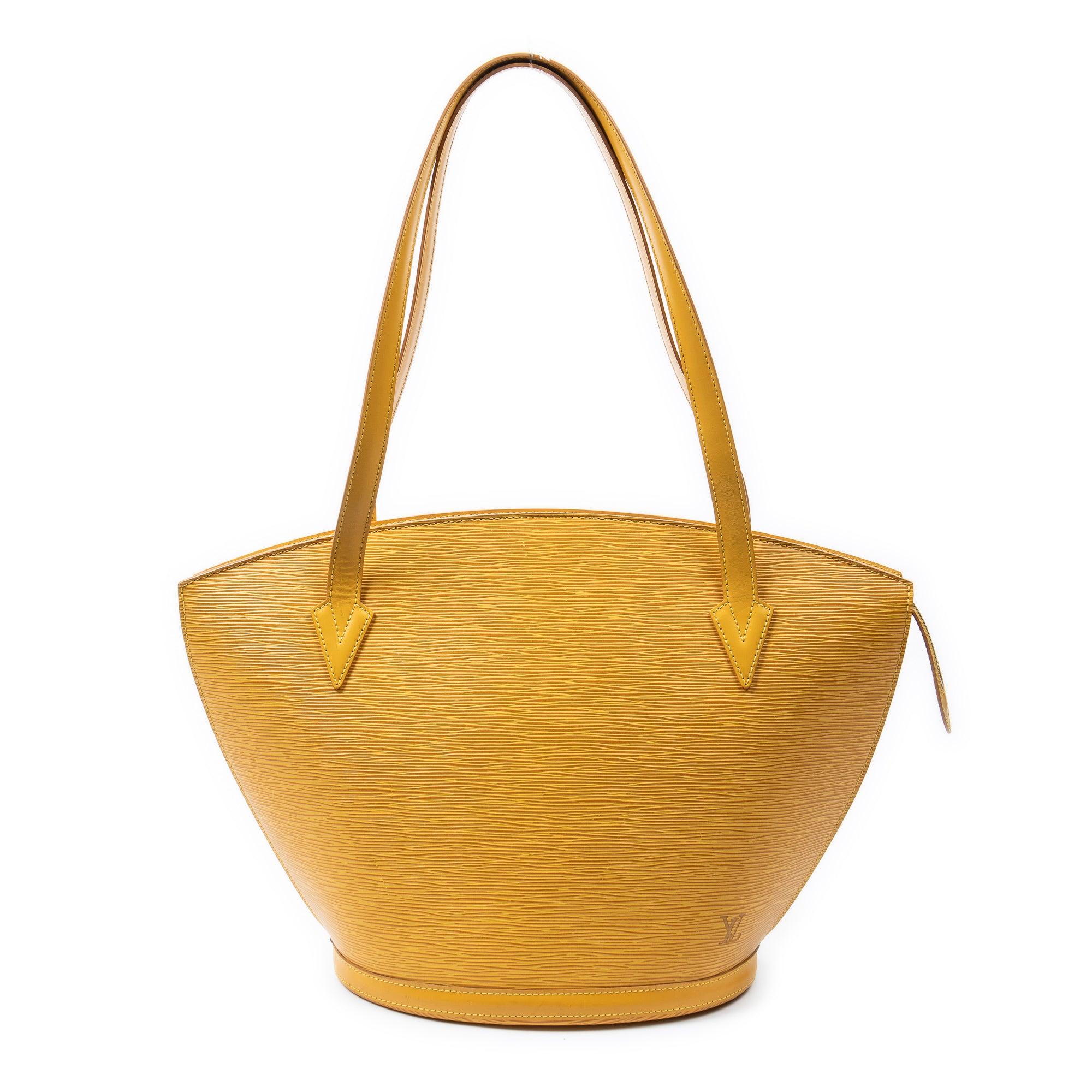 Shoulder Bag St-Jacques Shopping GM Yellow Epi