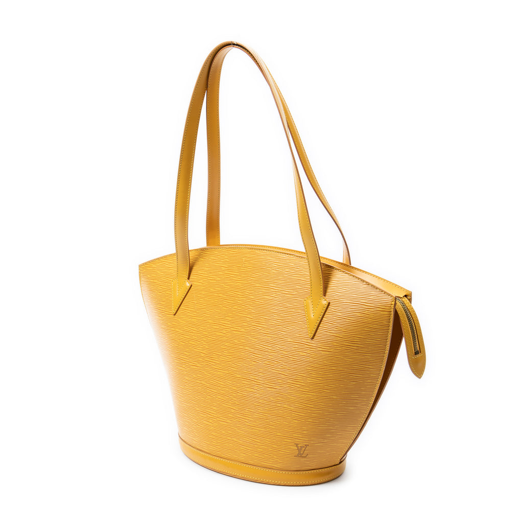 Shoulder Bag St-Jacques Shopping GM Yellow Epi