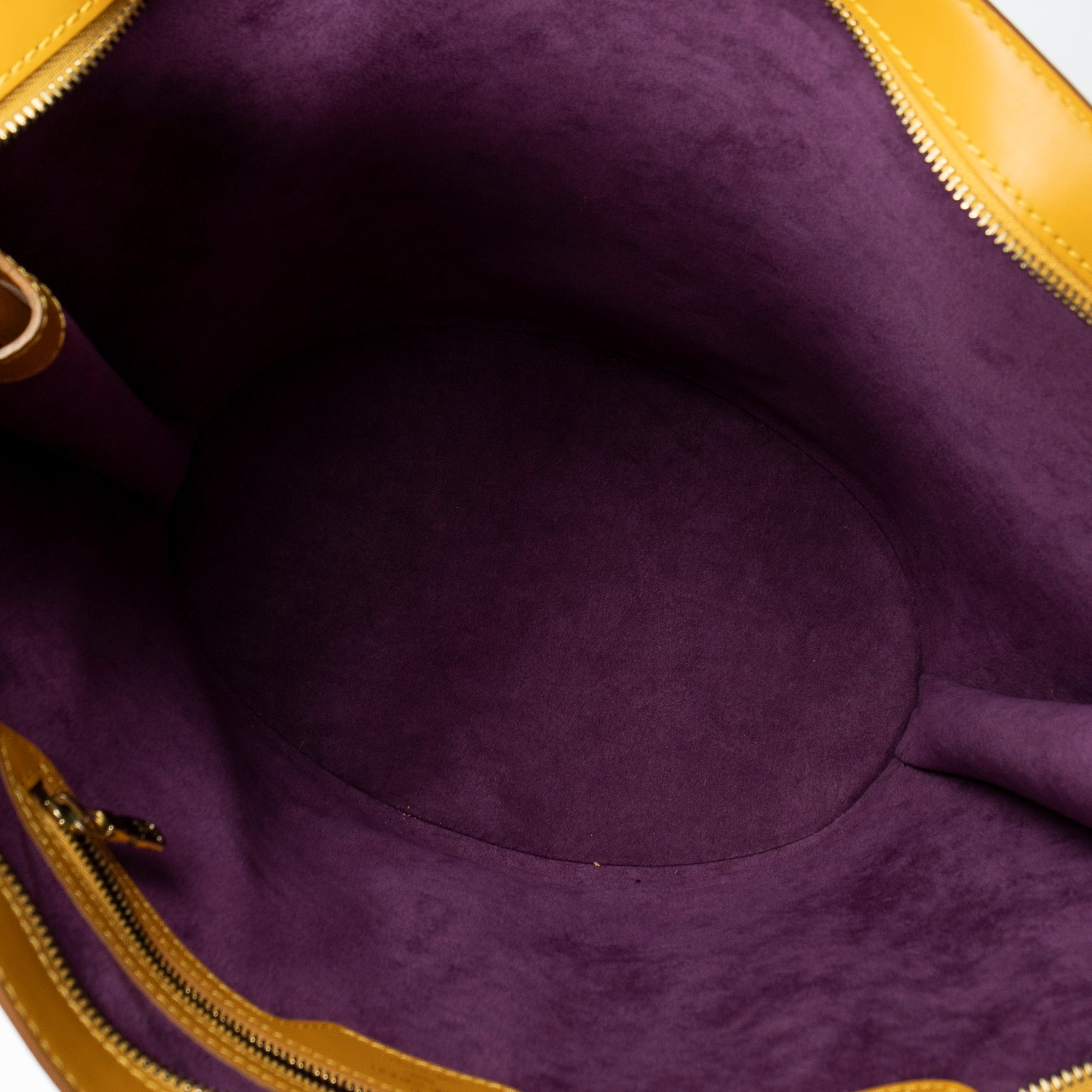 Shoulder Bag St-Jacques Shopping GM Yellow Epi