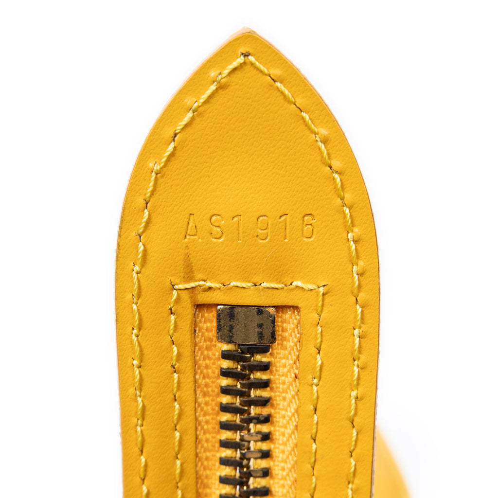 Shoulder Bag St-Jacques Shopping GM Yellow Epi