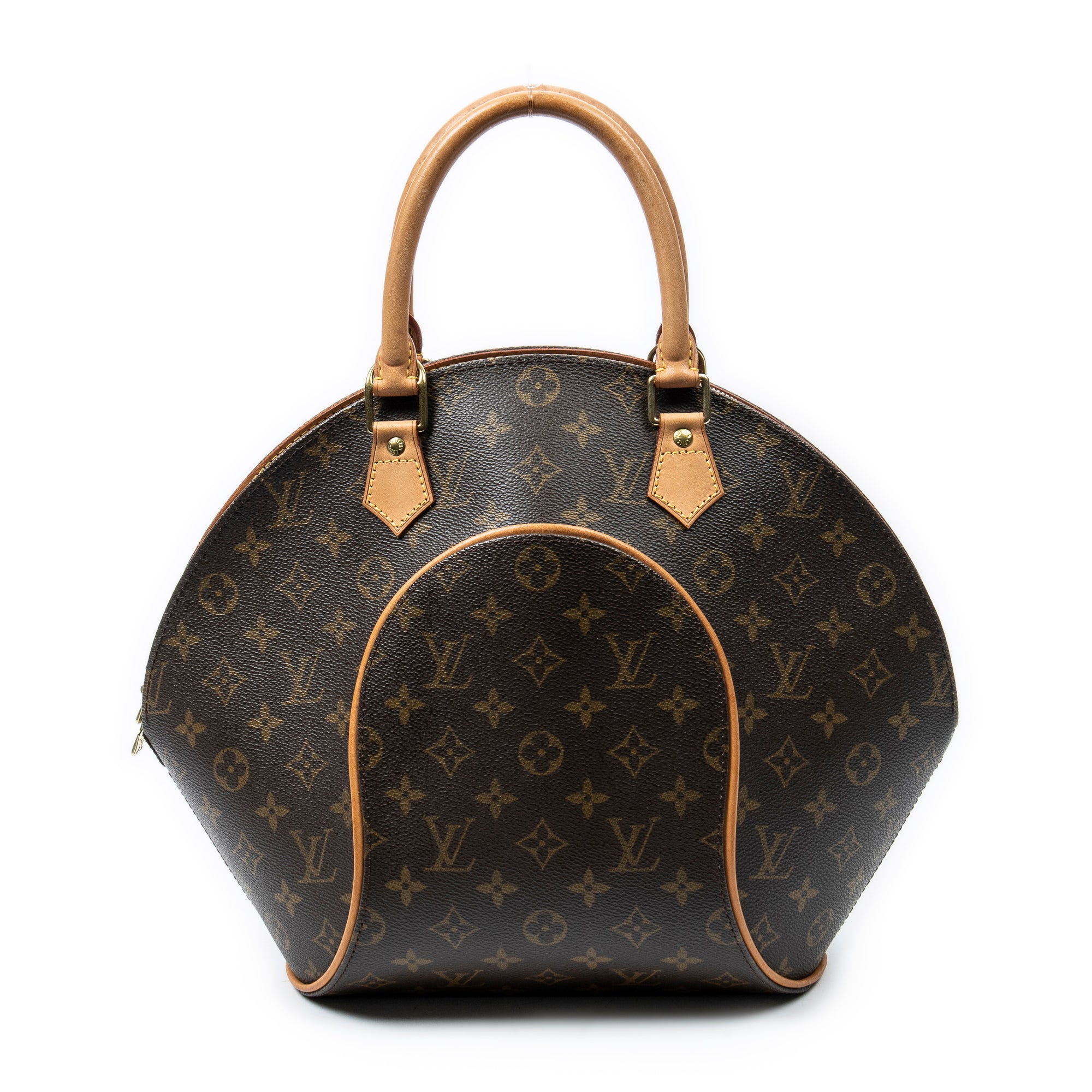 Handbag Ellipse MM Brown Monogram Canvas