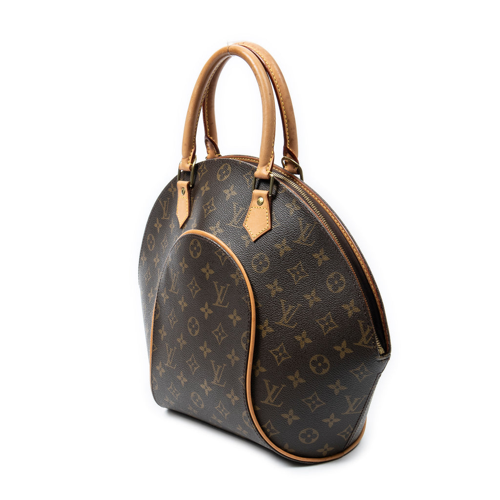 Handbag Ellipse MM Brown Monogram Canvas