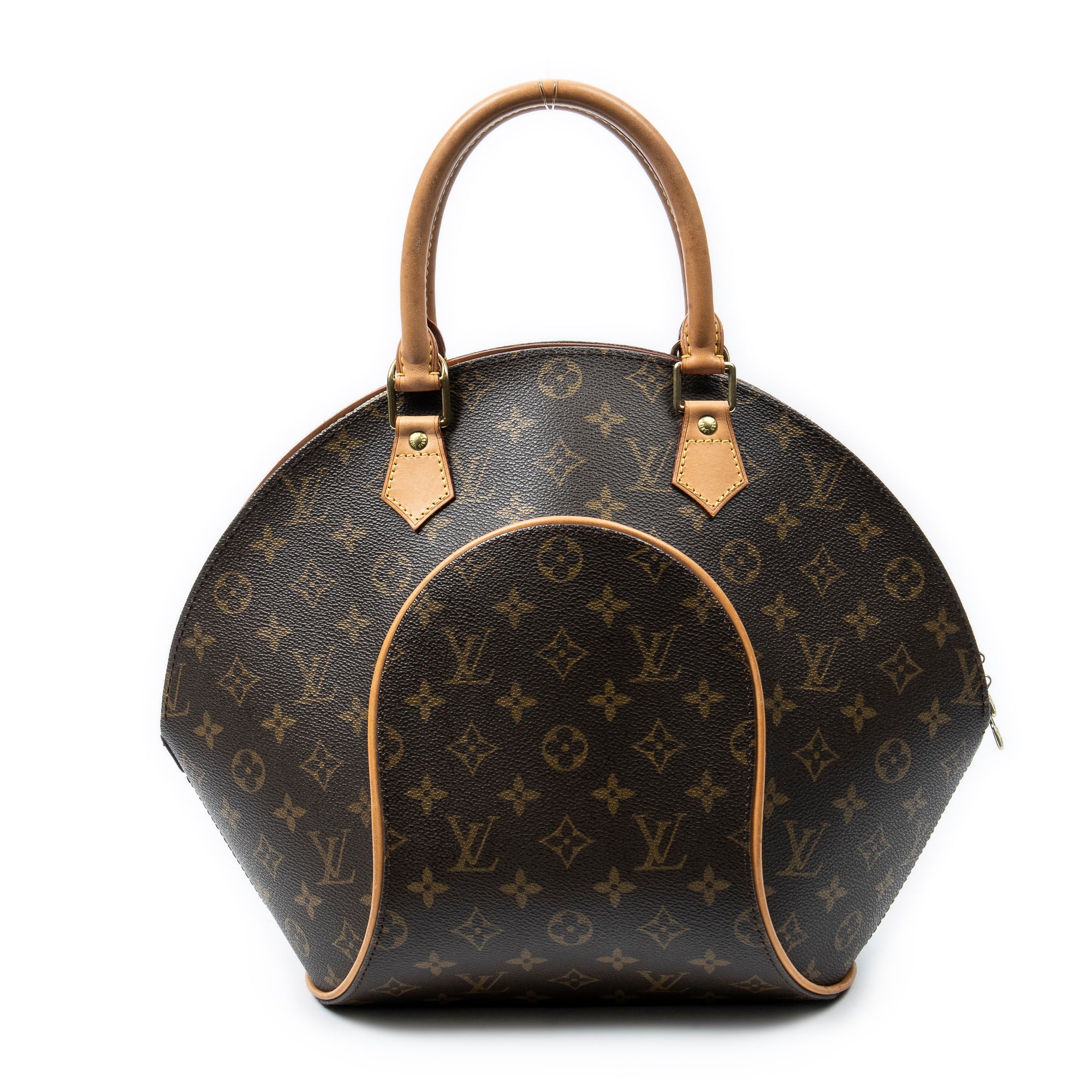 Handbag Ellipse MM Brown Monogram Canvas