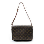 Shoulder Bag Musette Tango Brown Monogram Canvas