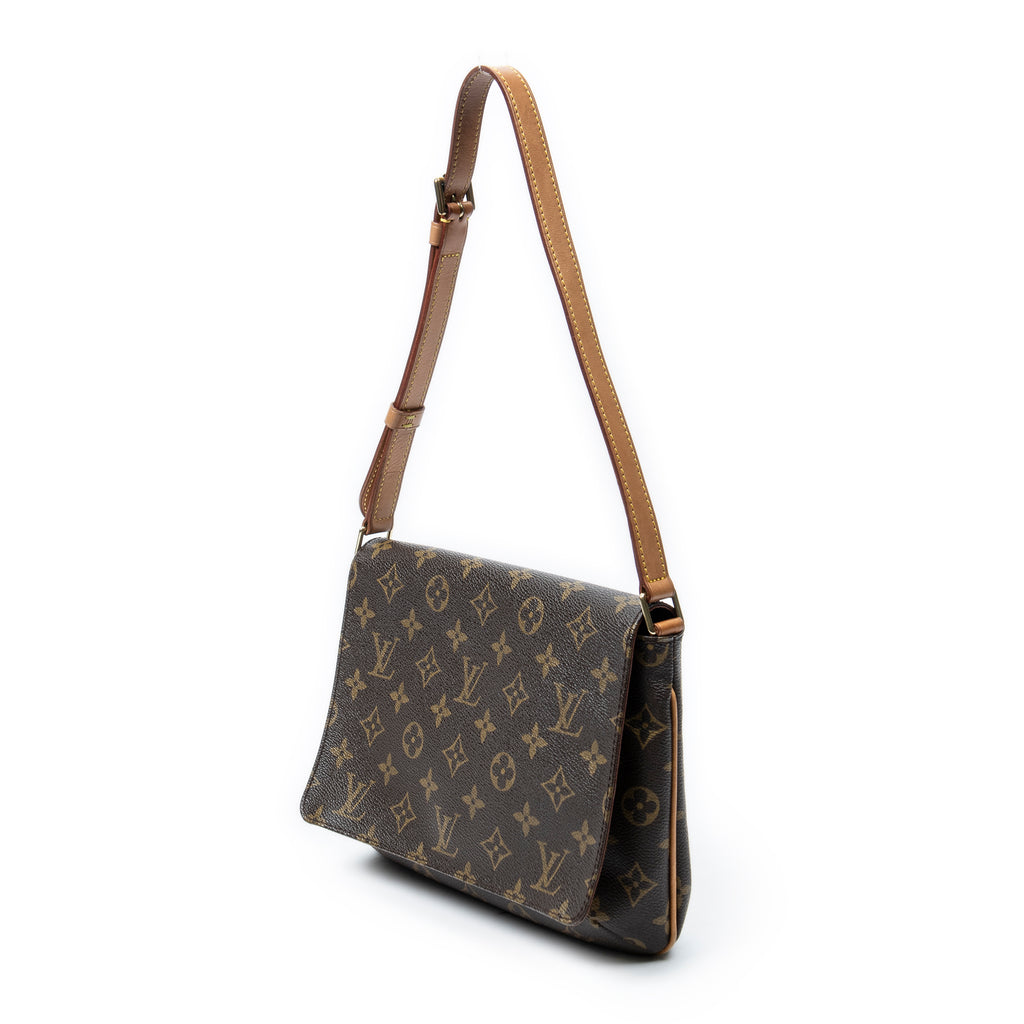 Shoulder Bag Musette Tango Brown Monogram Canvas
