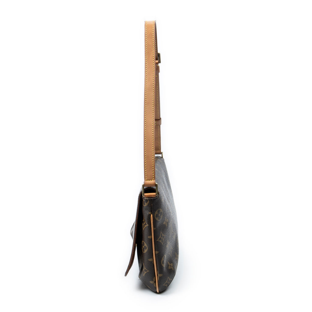 Shoulder Bag Musette Tango Brown Monogram Canvas