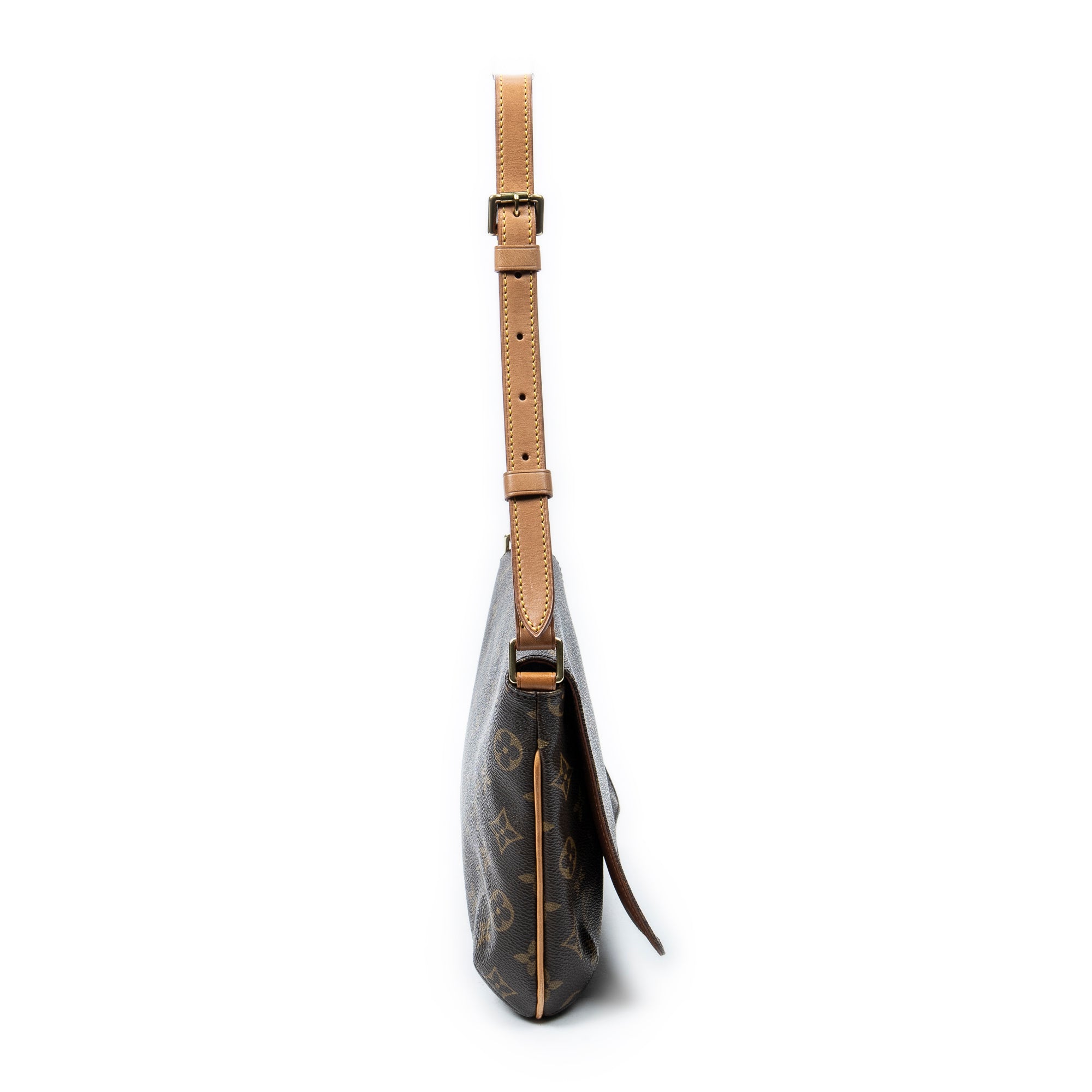Shoulder Bag Musette Tango Brown Monogram Canvas