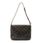 Shoulder Bag Musette Tango Brown Monogram Canvas