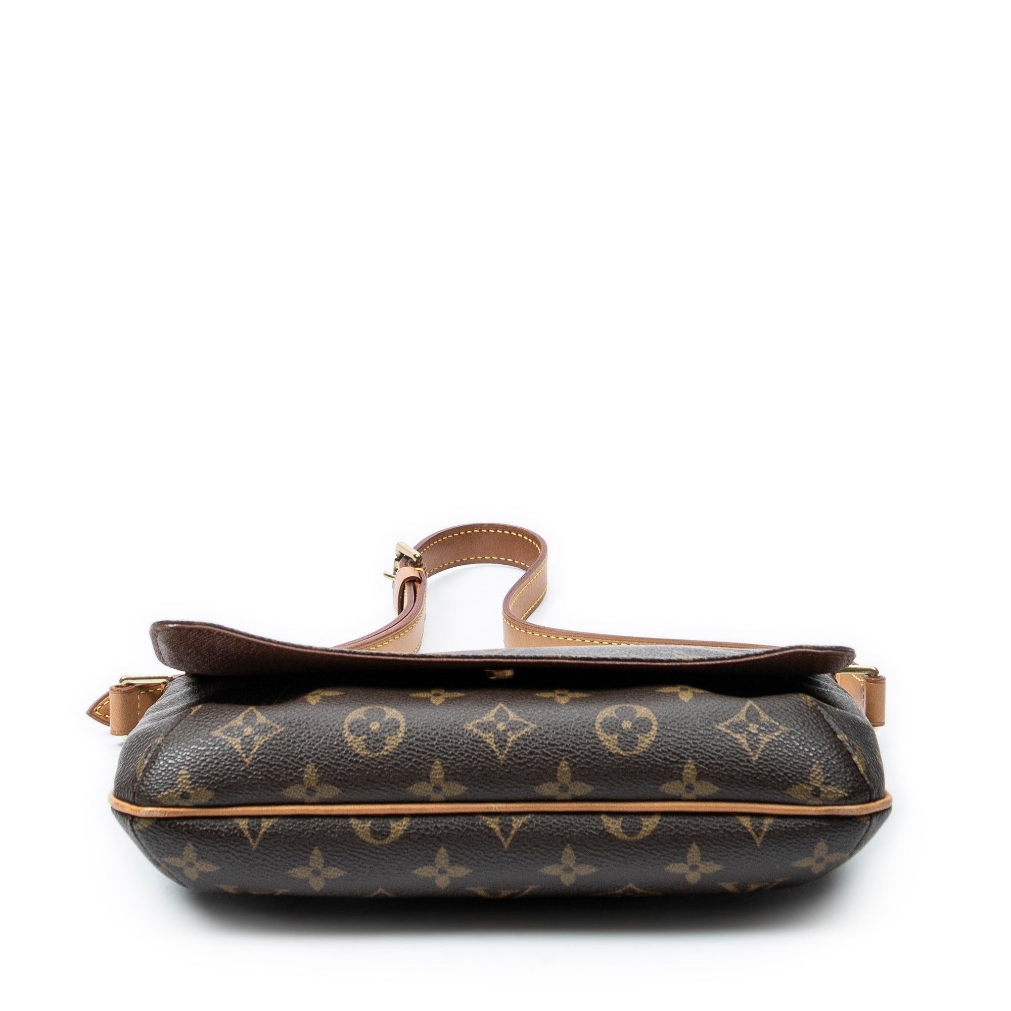 Shoulder Bag Musette Tango Brown Monogram Canvas