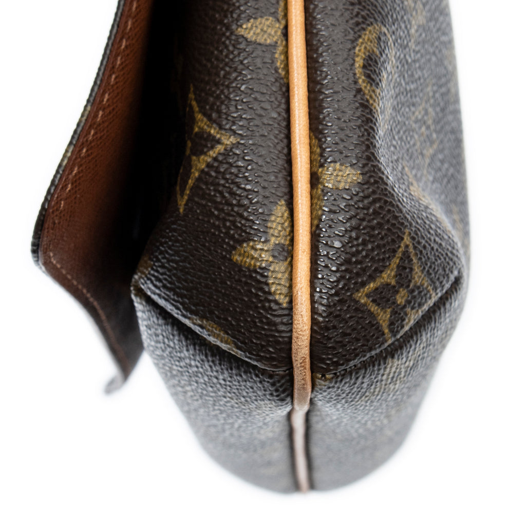 Shoulder Bag Musette Tango Brown Monogram Canvas