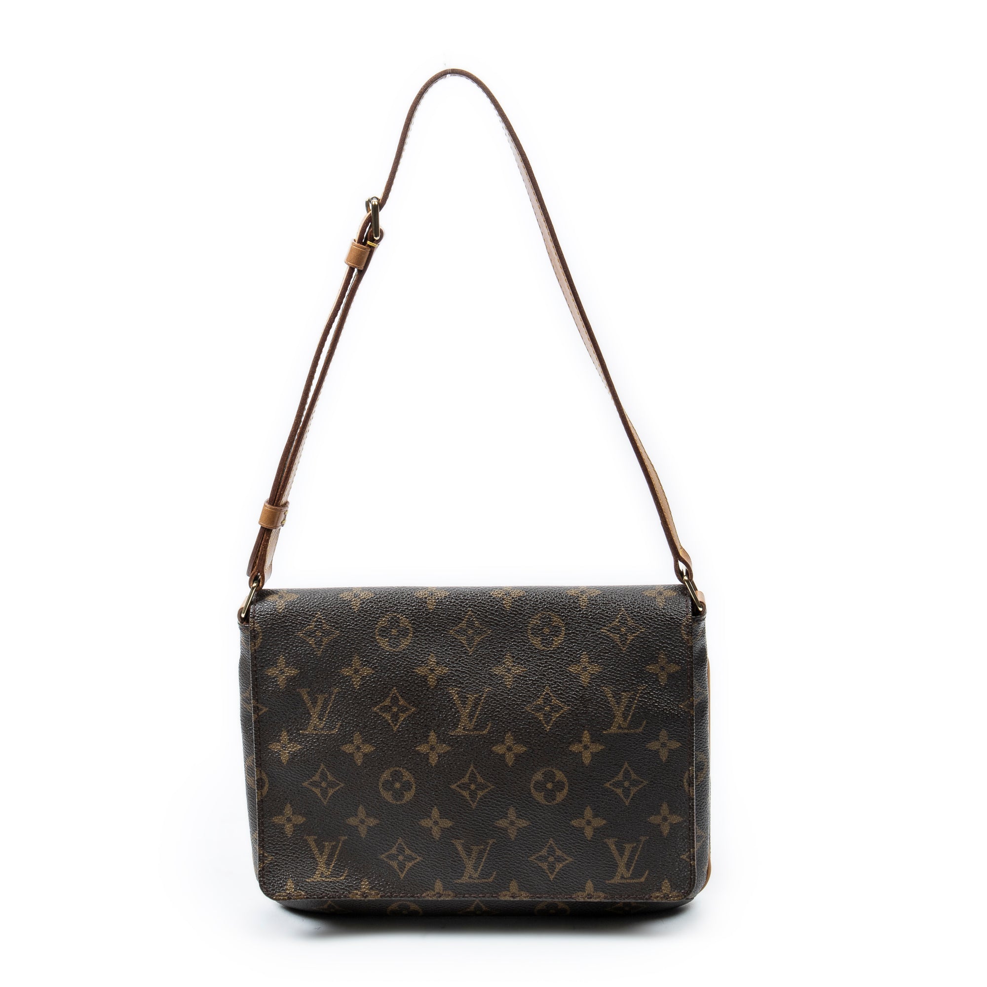 Shoulder Bag Musette Tango Brown Monogram Canvas