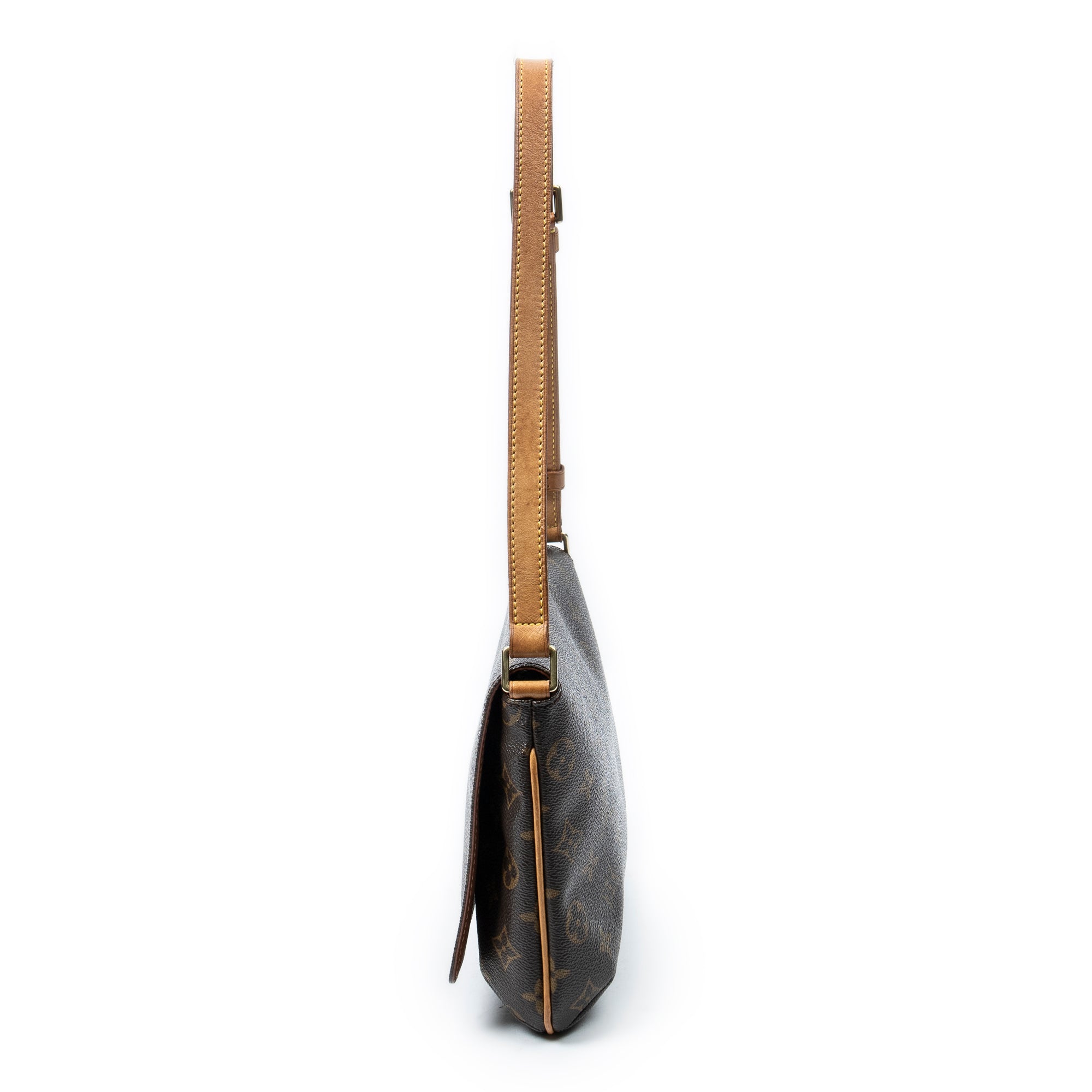 Shoulder Bag Musette Tango Brown Monogram Canvas