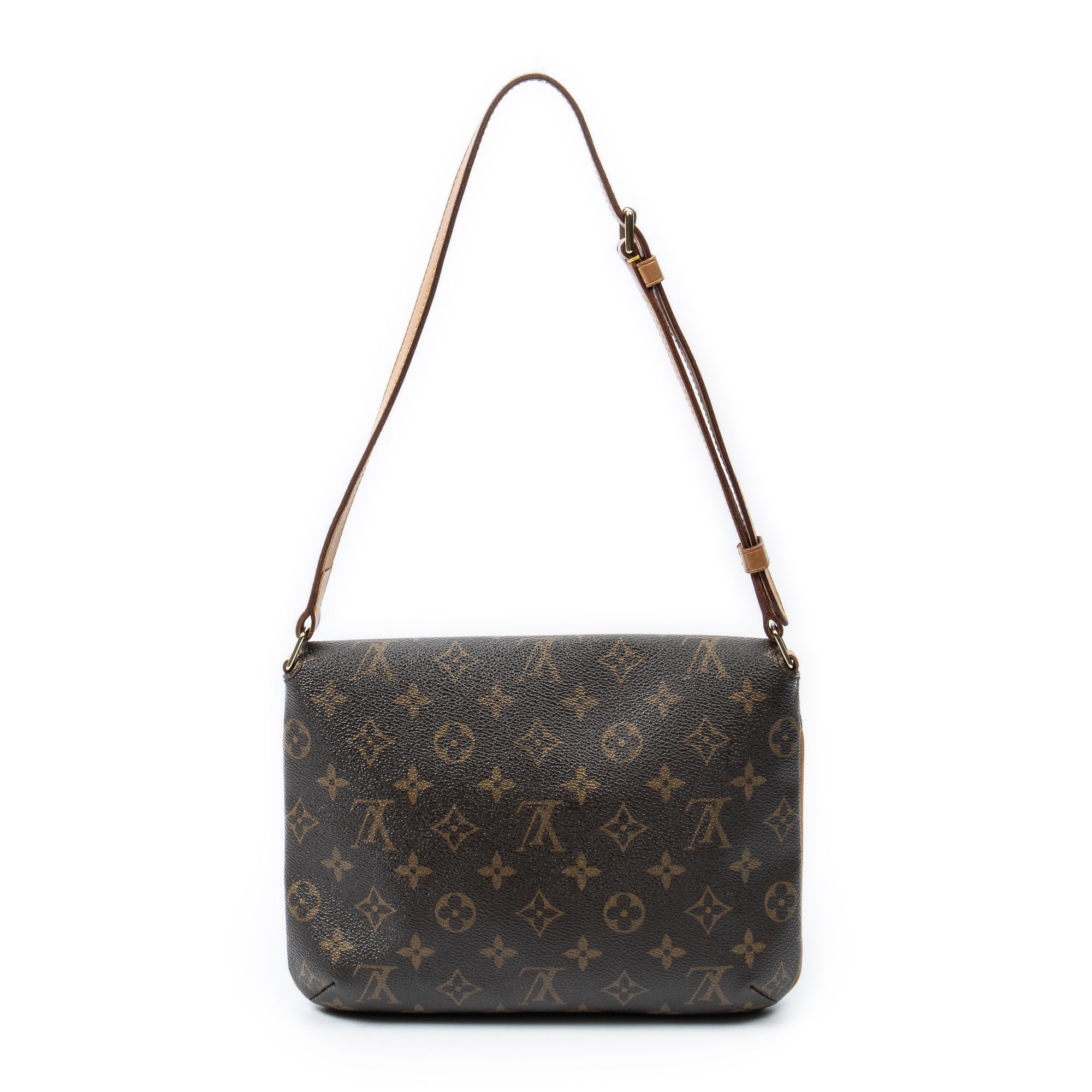 Shoulder Bag Musette Tango Brown Monogram Canvas