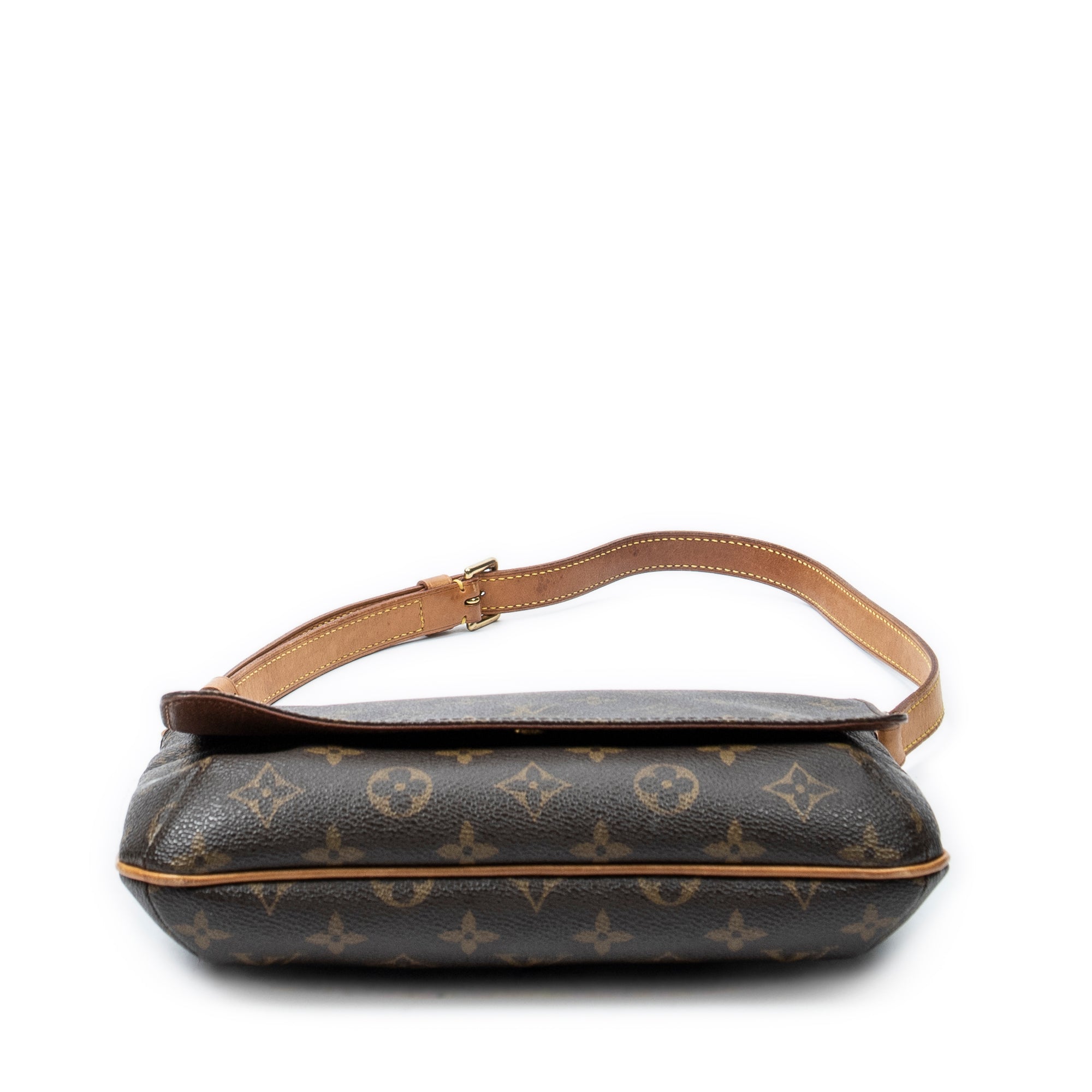 Shoulder Bag Musette Tango Brown Monogram Canvas