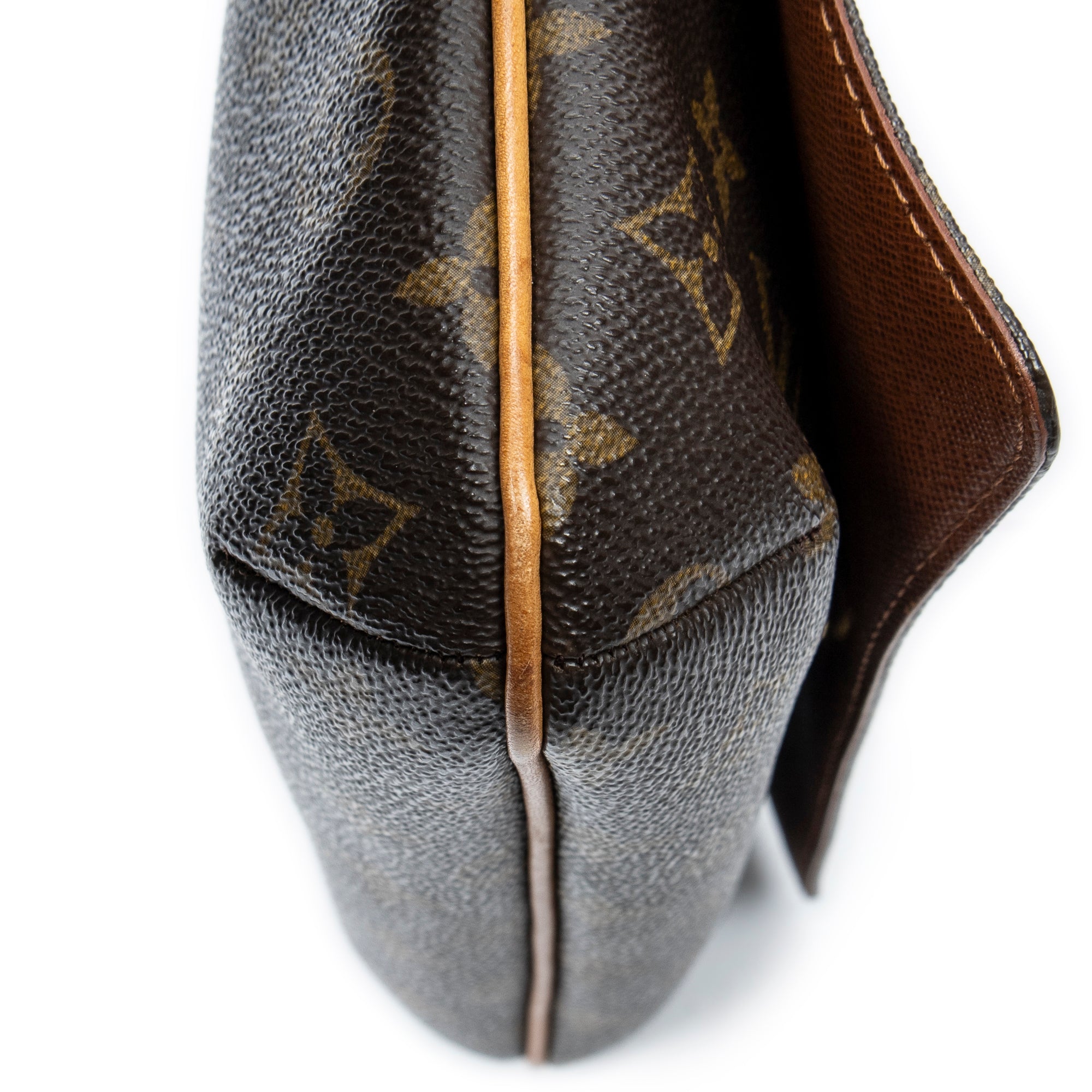 Shoulder Bag Musette Tango Brown Monogram Canvas