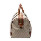 Travel Bag Vintage Medium Travel Boston Beige Macadam Coated Canvas
