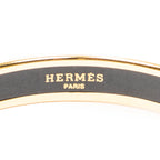 Bracelet Enamel Bangle PM Navy Fish Motif