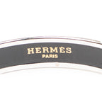 Bracelet Enamel Bangle PM Light Green Logo Motif
