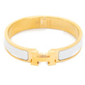 Bracelet Clic Clac H Bracelet White Gold Plated