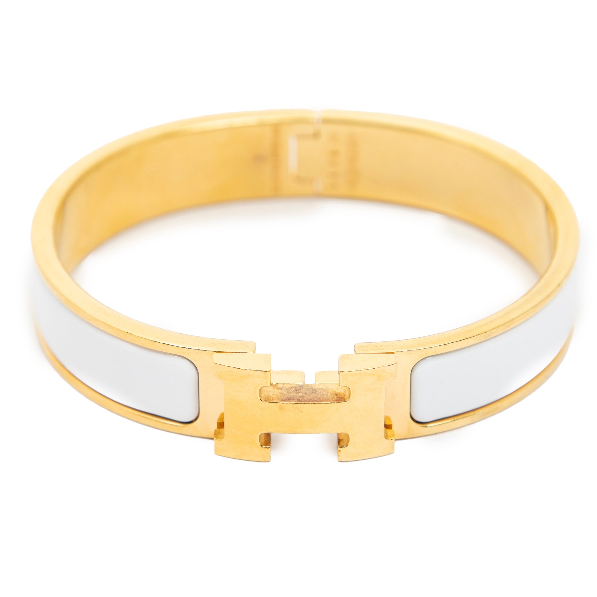 Bracelet Clic Clac H Bracelet White Gold Plated