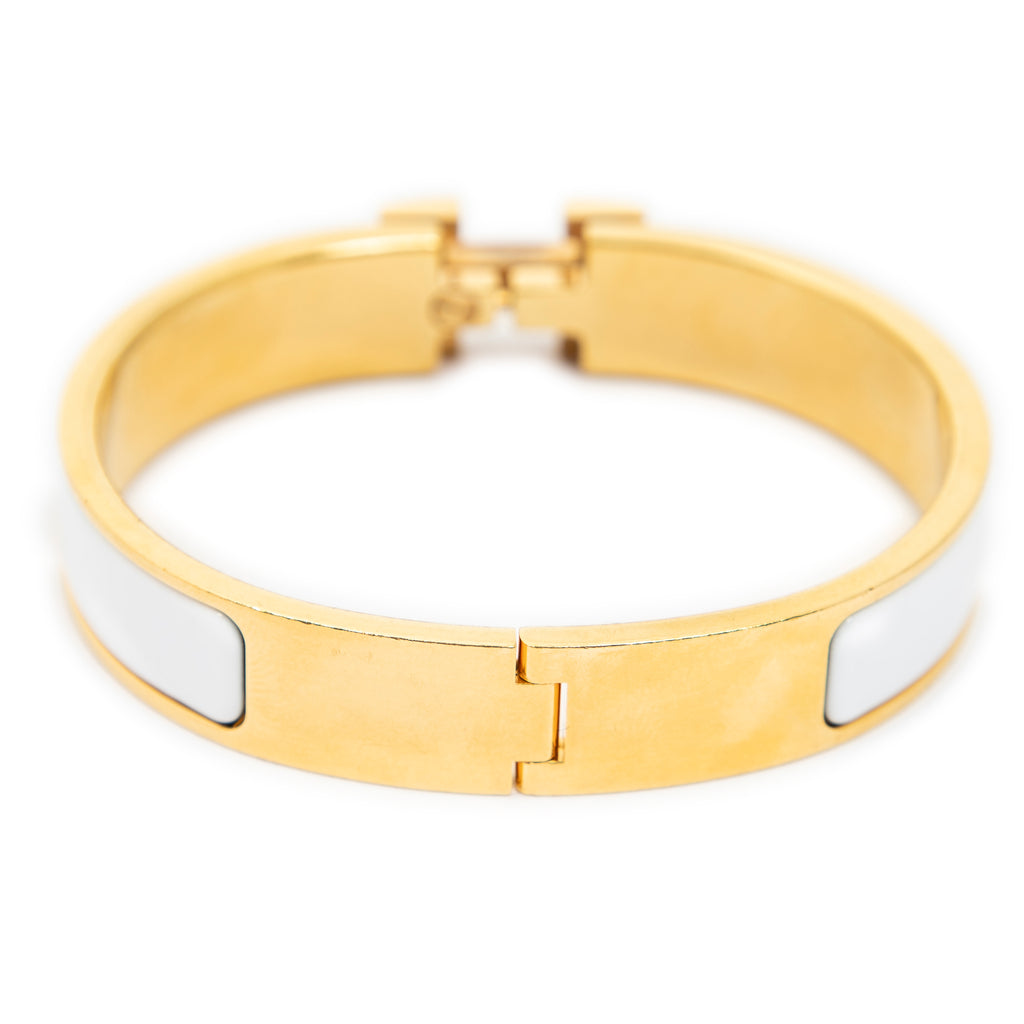 Bracelet Clic Clac H Bracelet White Gold Plated