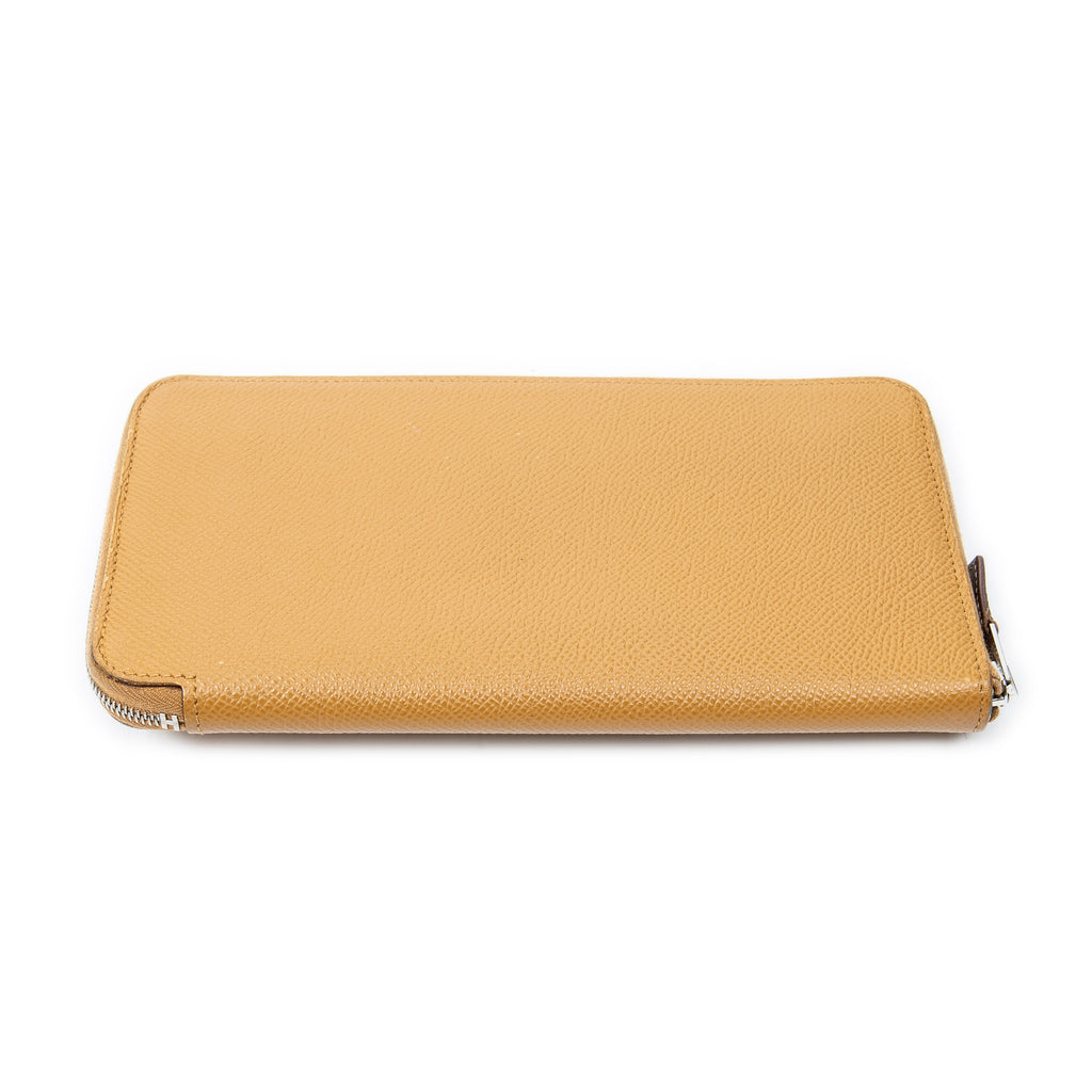Wallet Azap Silk In Long Wallet Tan Epsom Leather