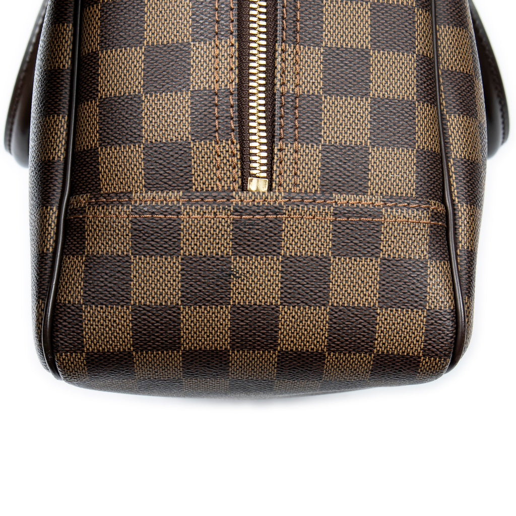 Handbag Deauville Brown Damier Ebene