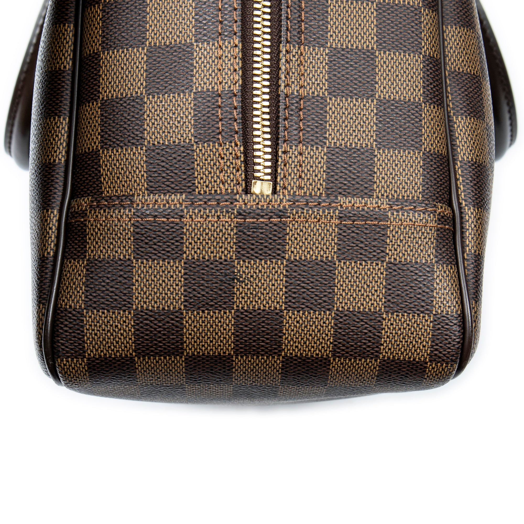 Handbag Deauville Brown Damier Ebene