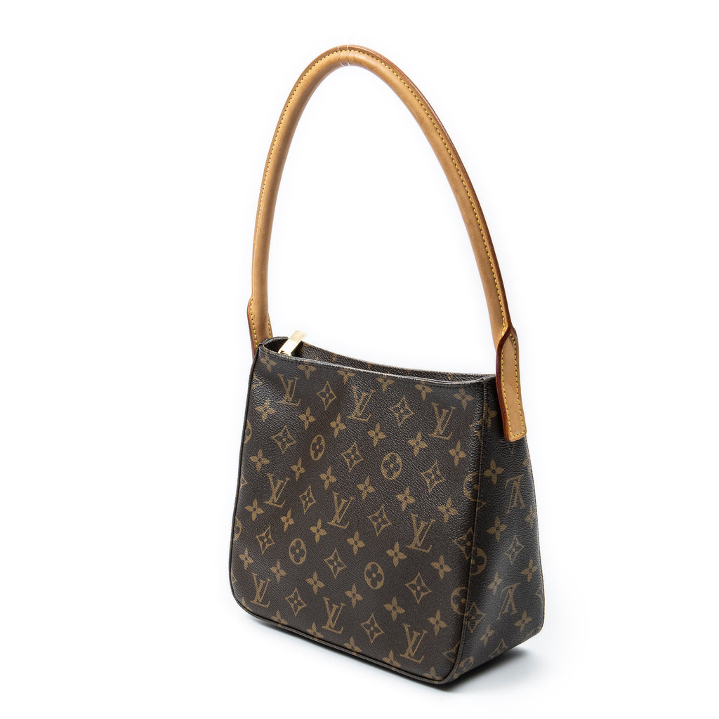 Shoulder Bag Looping MM Brown Monogram Canvas