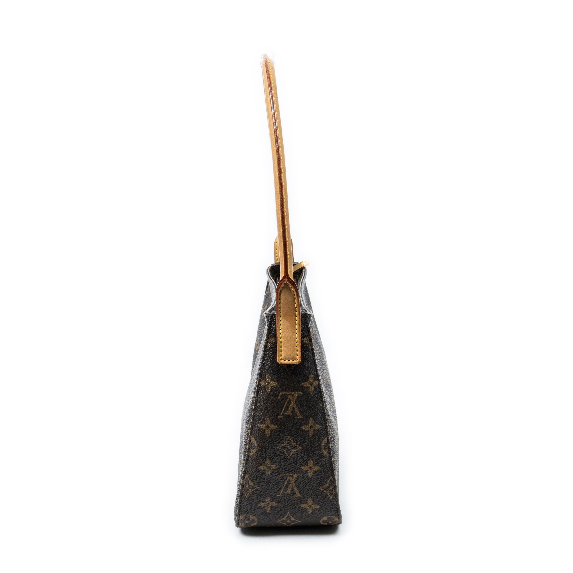Shoulder Bag Looping MM Brown Monogram Canvas