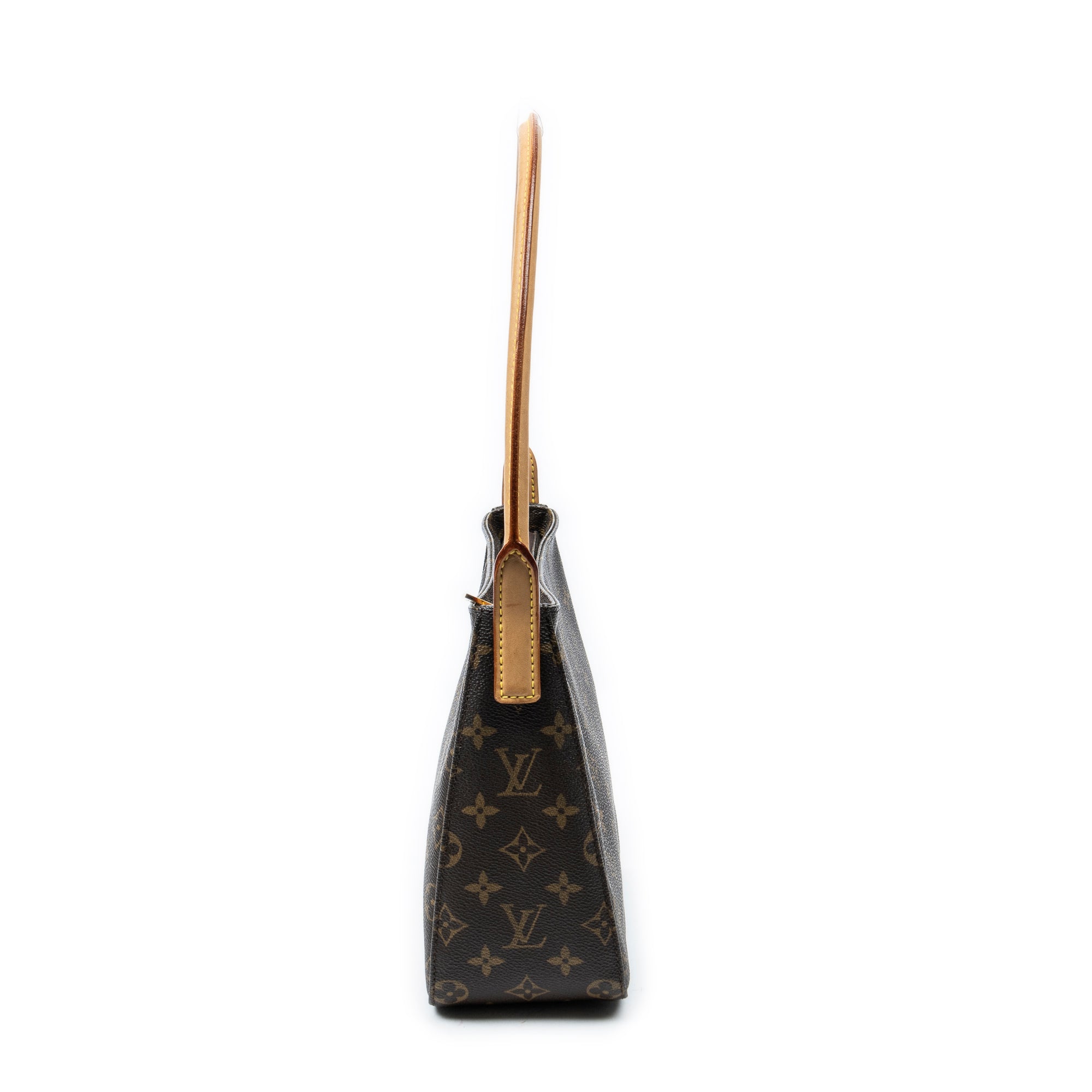 Shoulder Bag Looping MM Brown Monogram Canvas