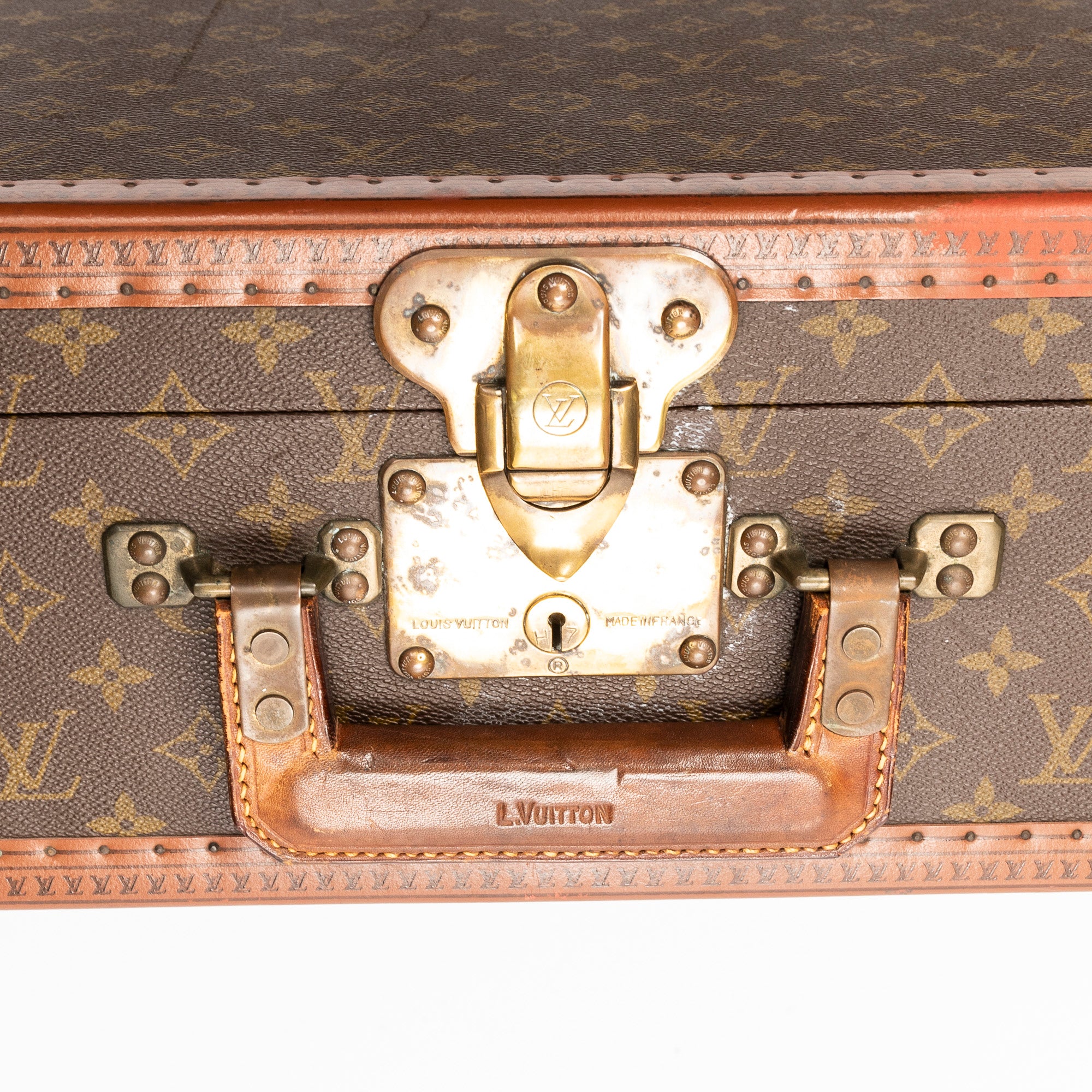 Travel Bag Bisten 60 Brown Monogram Canvas