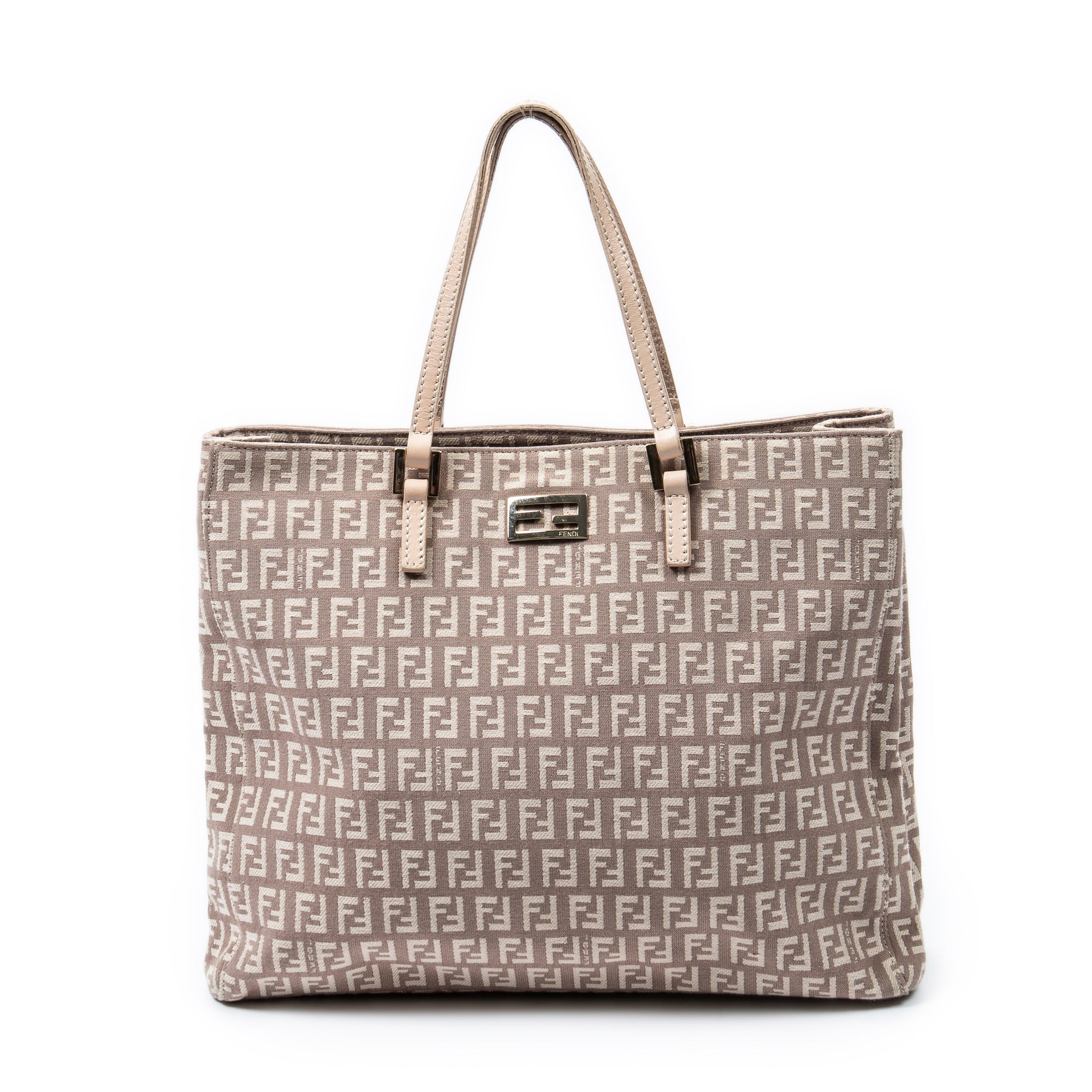 Handbag Small Square Shopping Tote Light Pink Zucchino Canvas