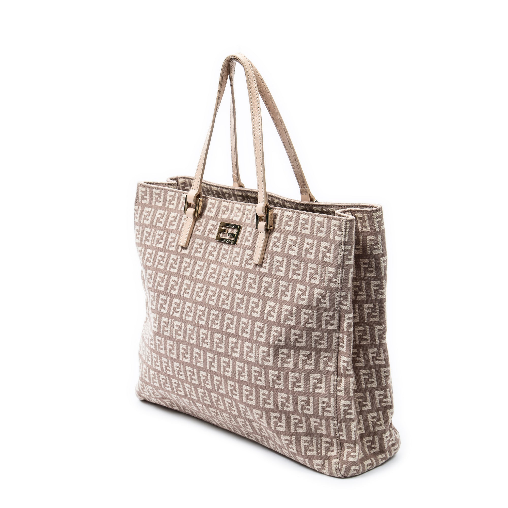 Handbag Small Square Shopping Tote Light Pink Zucchino Canvas