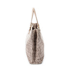 Handbag Small Square Shopping Tote Light Pink Zucchino Canvas