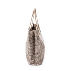 Handbag Small Square Shopping Tote Light Pink Zucchino Canvas