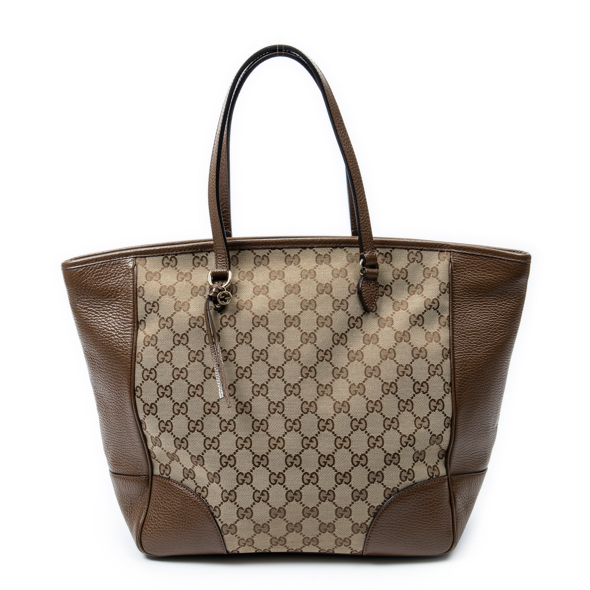 Shoulder Bag Medium Bree Tote Beige Monogrammed Canvas