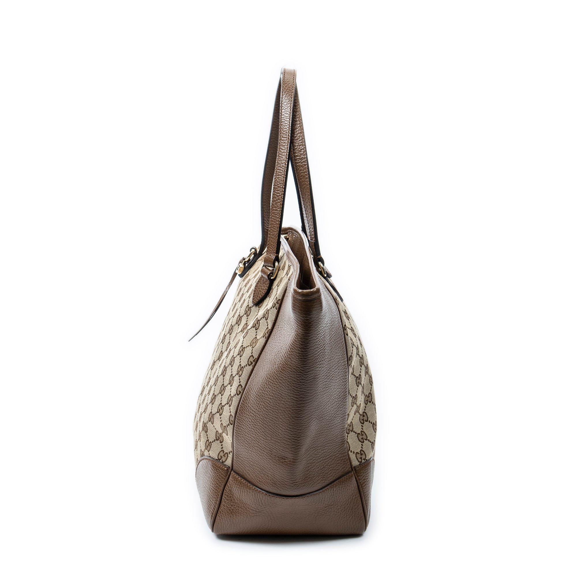 Bolso Bandolera Mediano Bree Tote Lona Monogrammed Beige