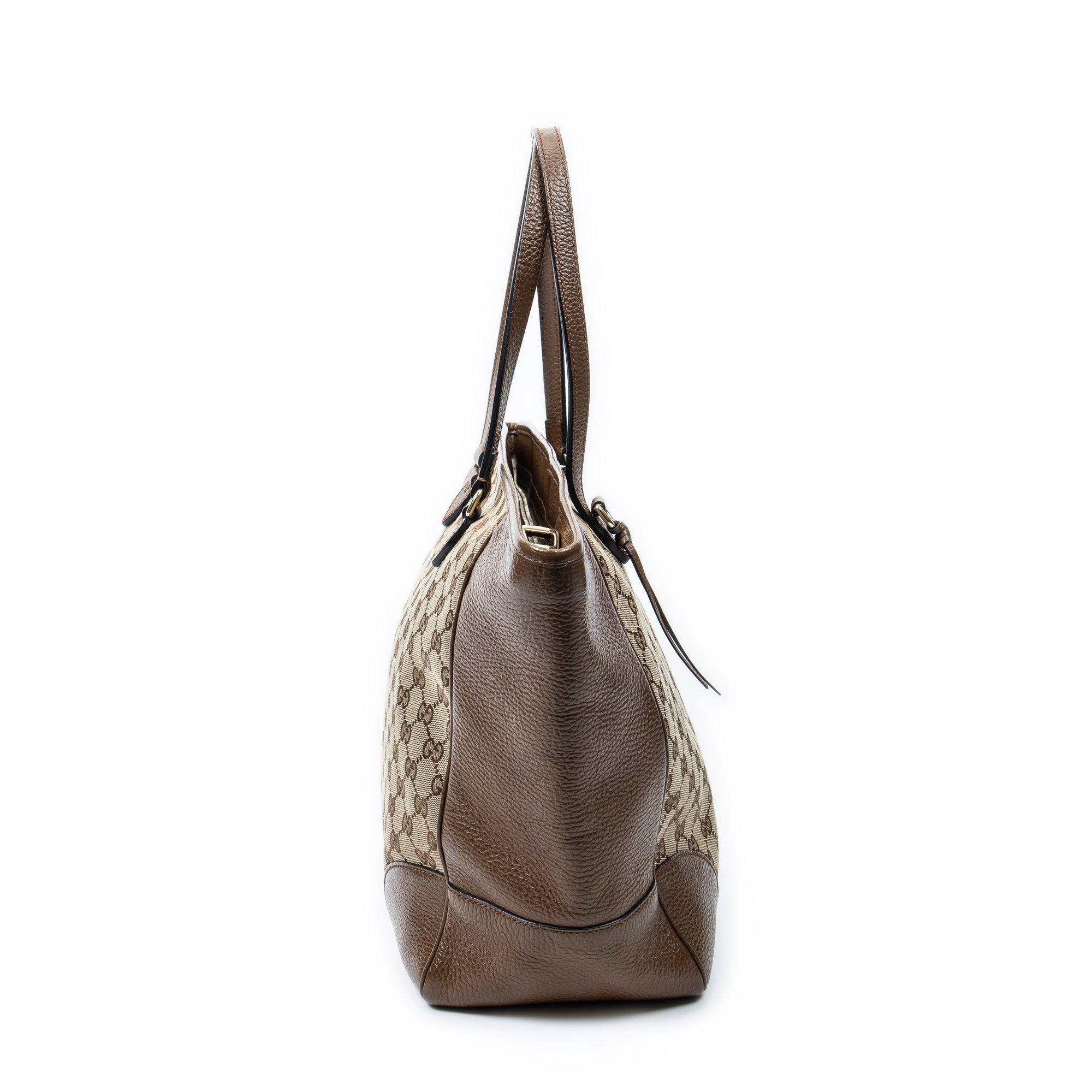 Bolso Bandolera Mediano Bree Tote Lona Monogrammed Beige
