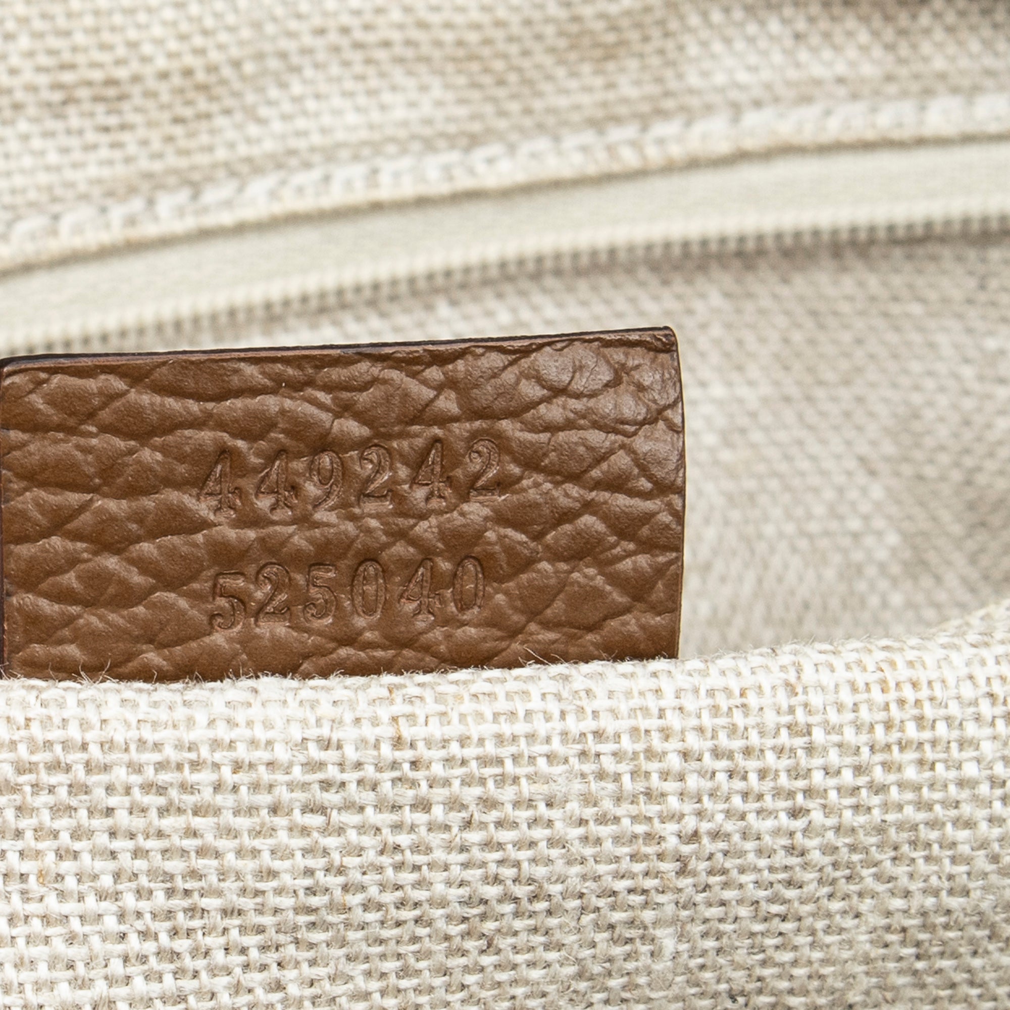 Shoulder Bag Medium Bree Tote Beige Monogrammed Canvas