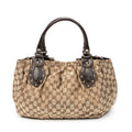 Shoulder Bag Medium Studded Pelham Tote Beige Monogrammed Canvas